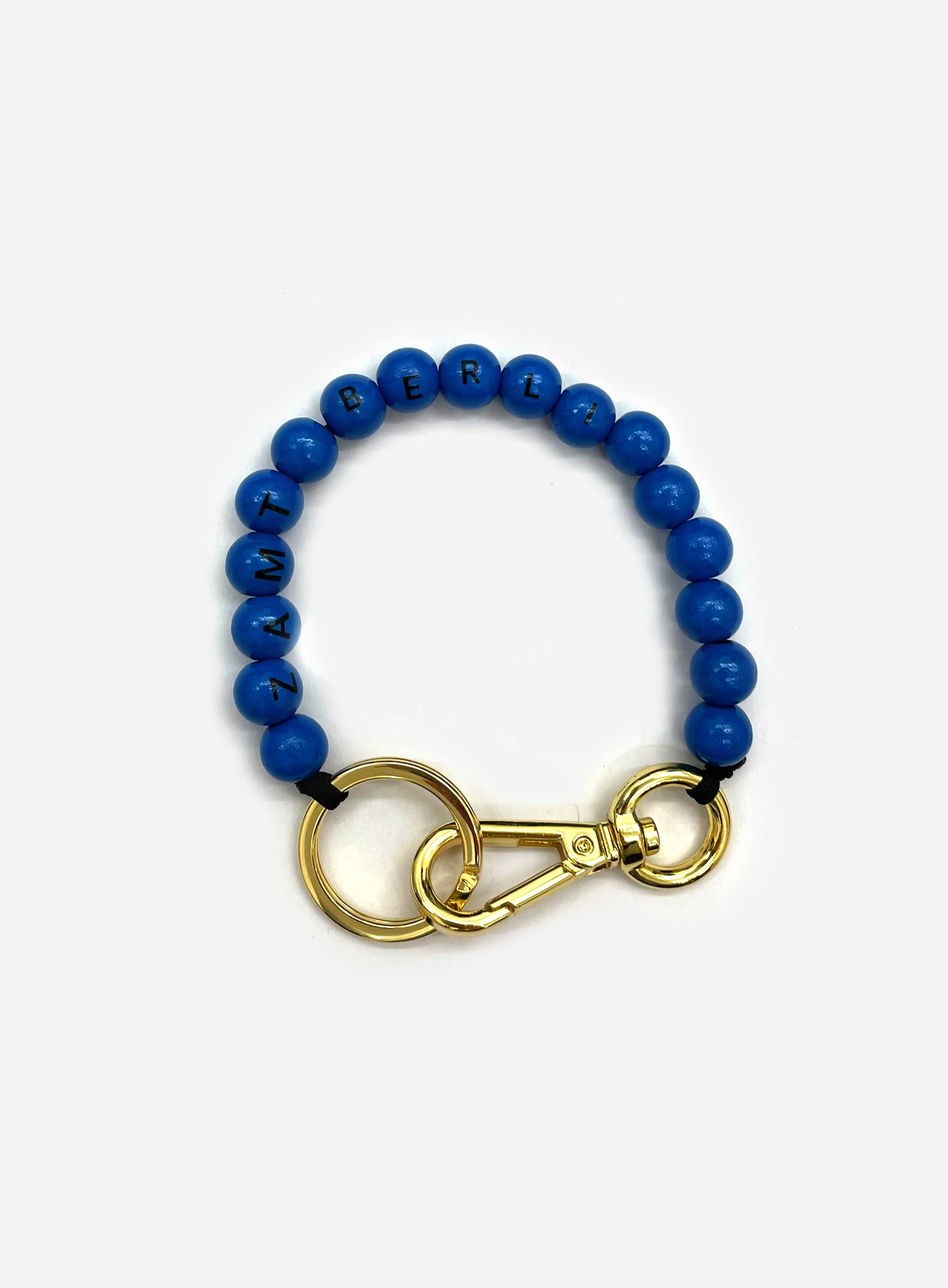 KEY CHAIN | WOODY GOLD S BLUE