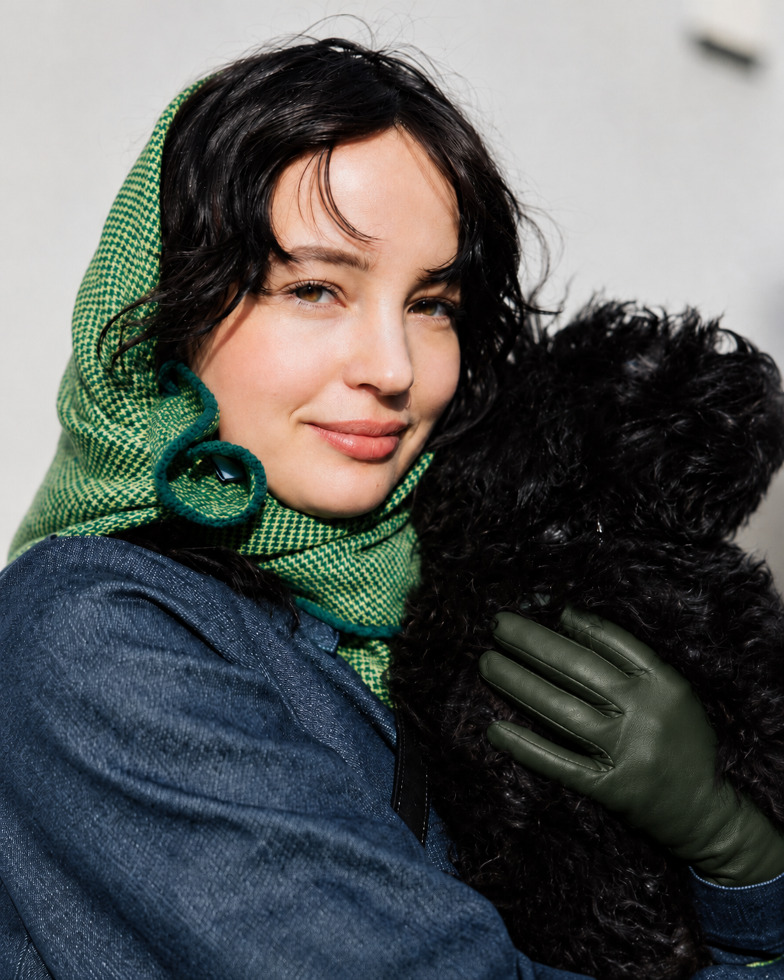 GLOVES GLORIA I BURNED OLIVE