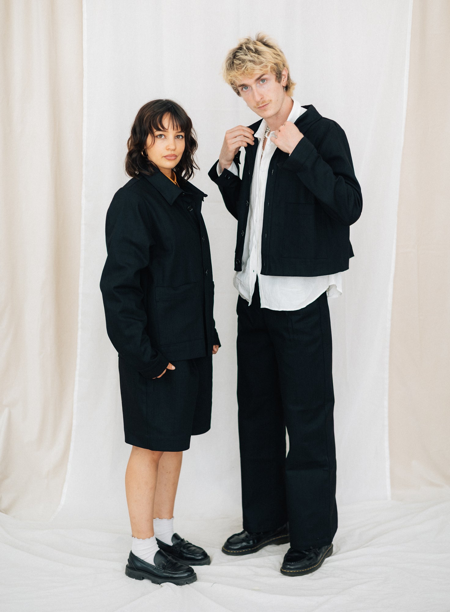 FAVORITE 04 | BLACK DENIM UTILITY JACKET