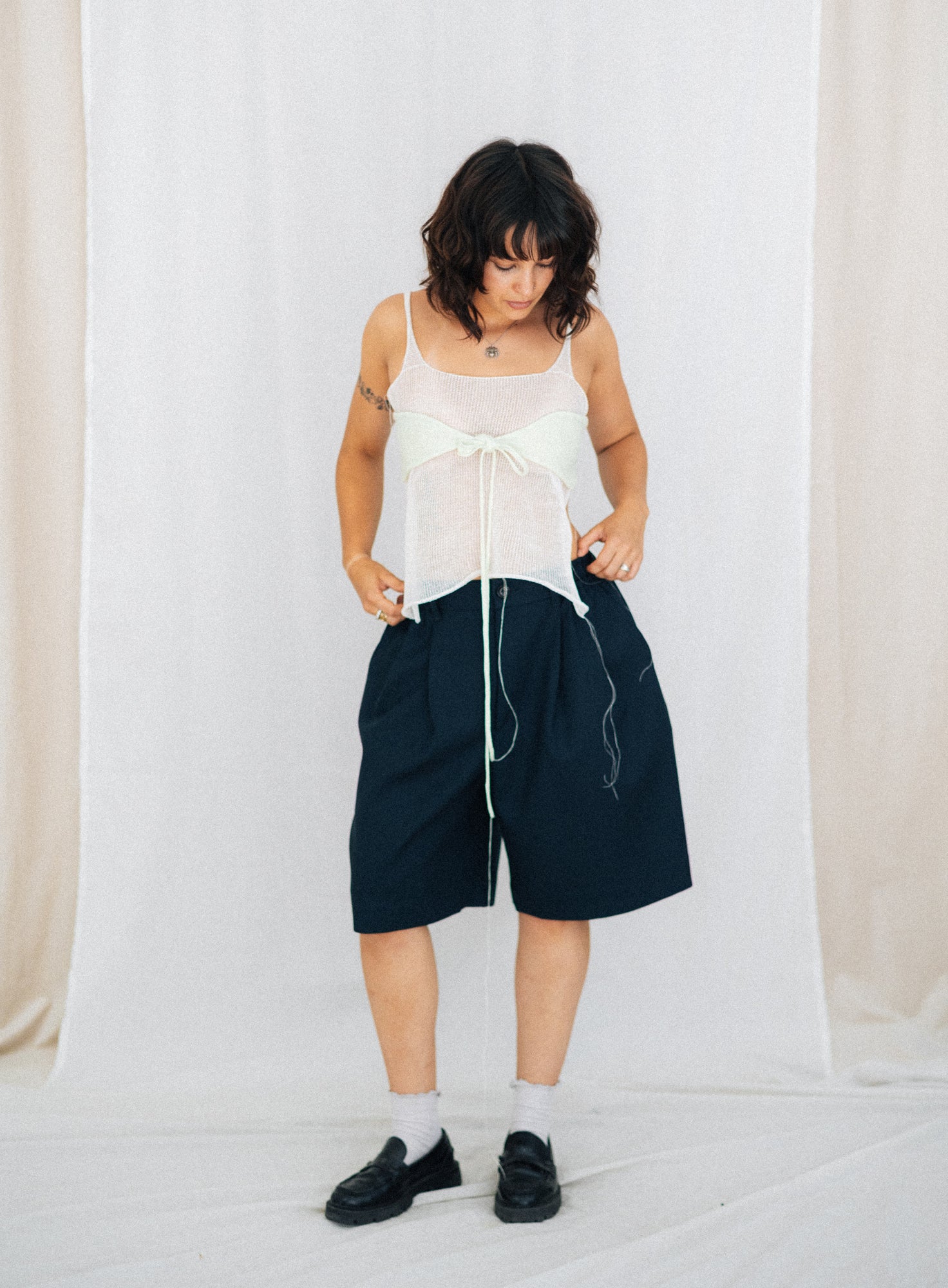 FAVORITE 11 | TAILORED WIDE SHORT PETROL