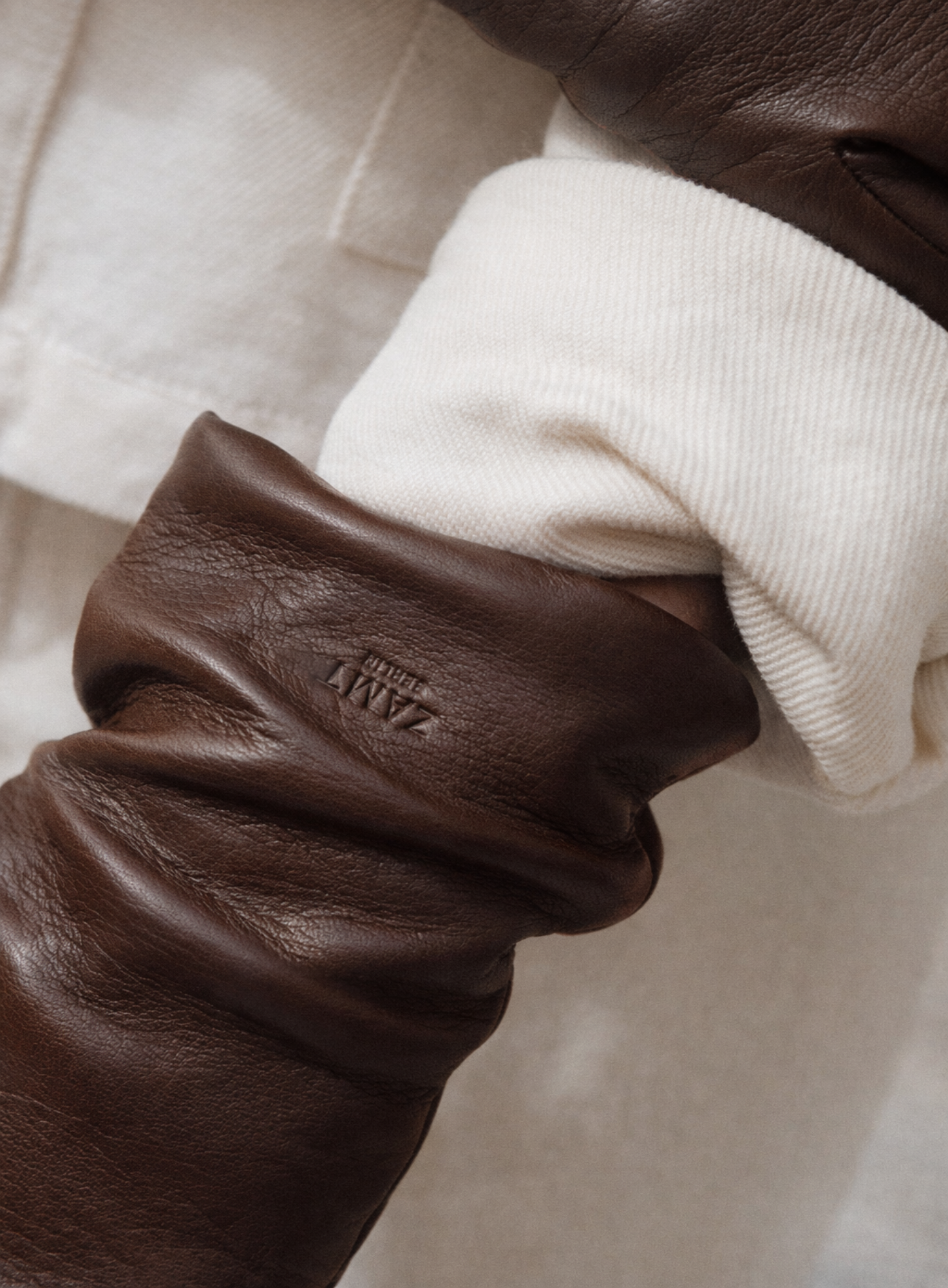 GLOVES GLORIA I CHOCOLATE