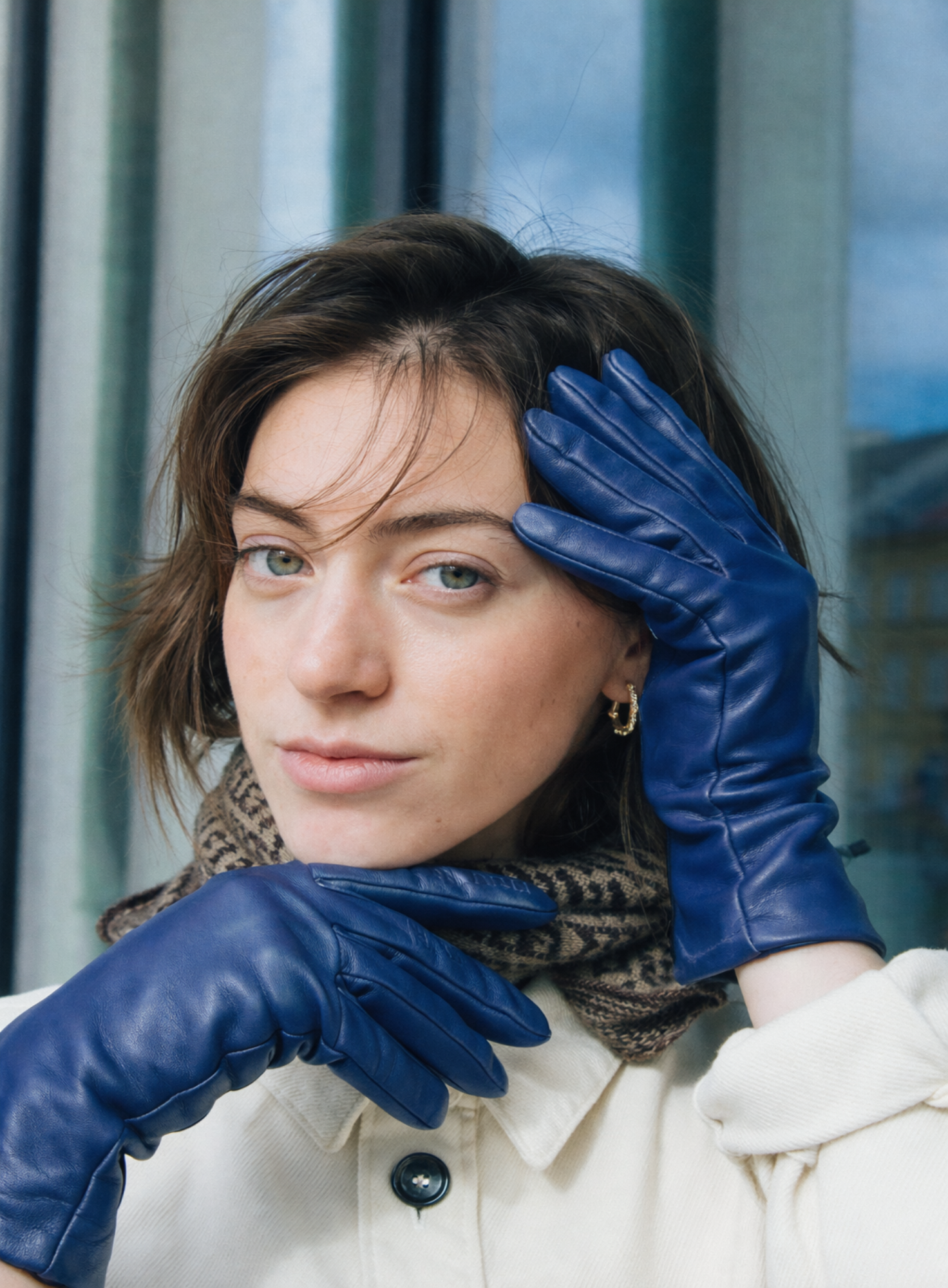 GLOVES GLORIA I BLUE