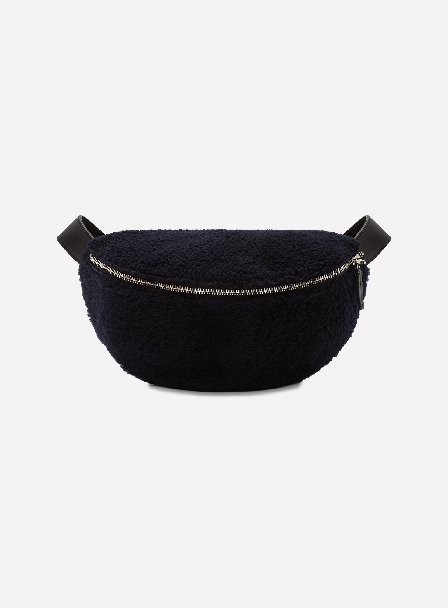 HIP BAG XL | DJANGO SHEARLING BLACK