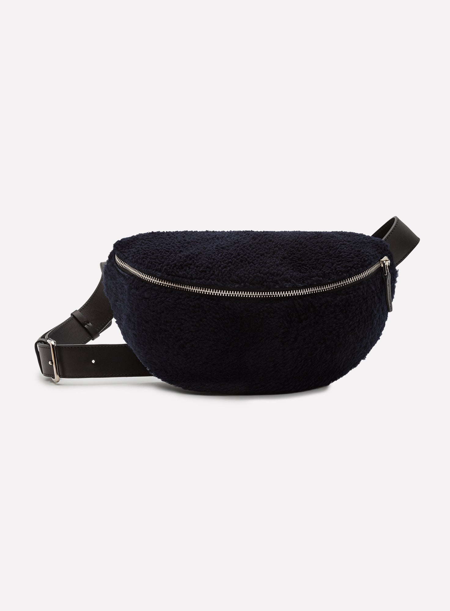 HIP BAG XL | DJANGO SHEARLING BLACK