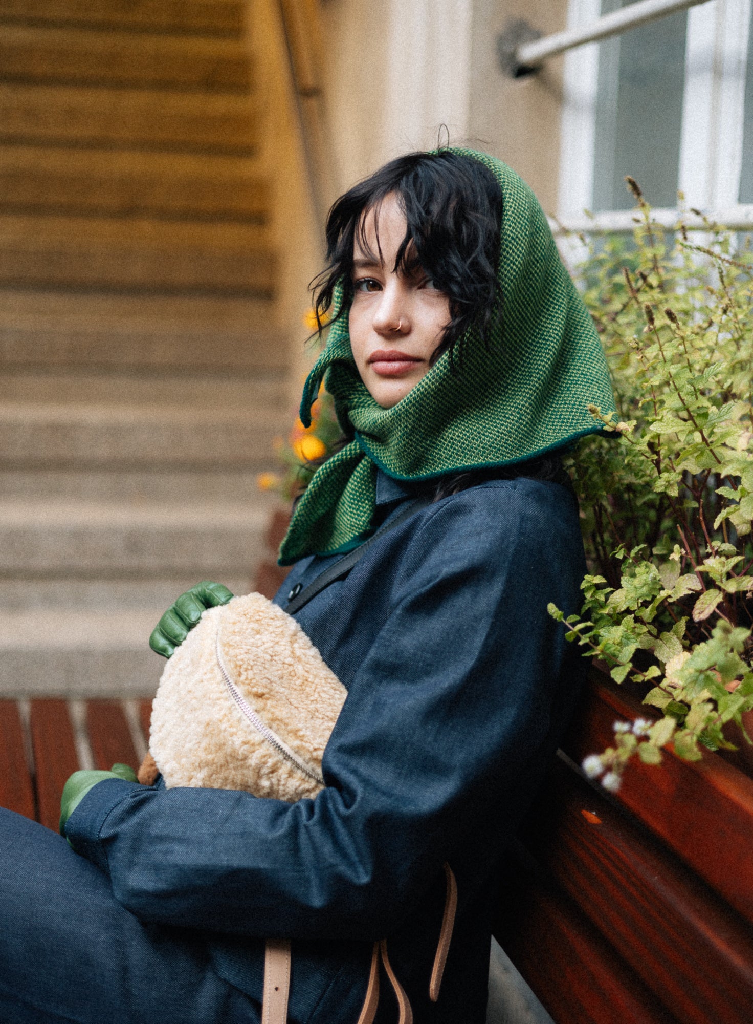 HIP BAG | CAN SHEARLING NATURAL