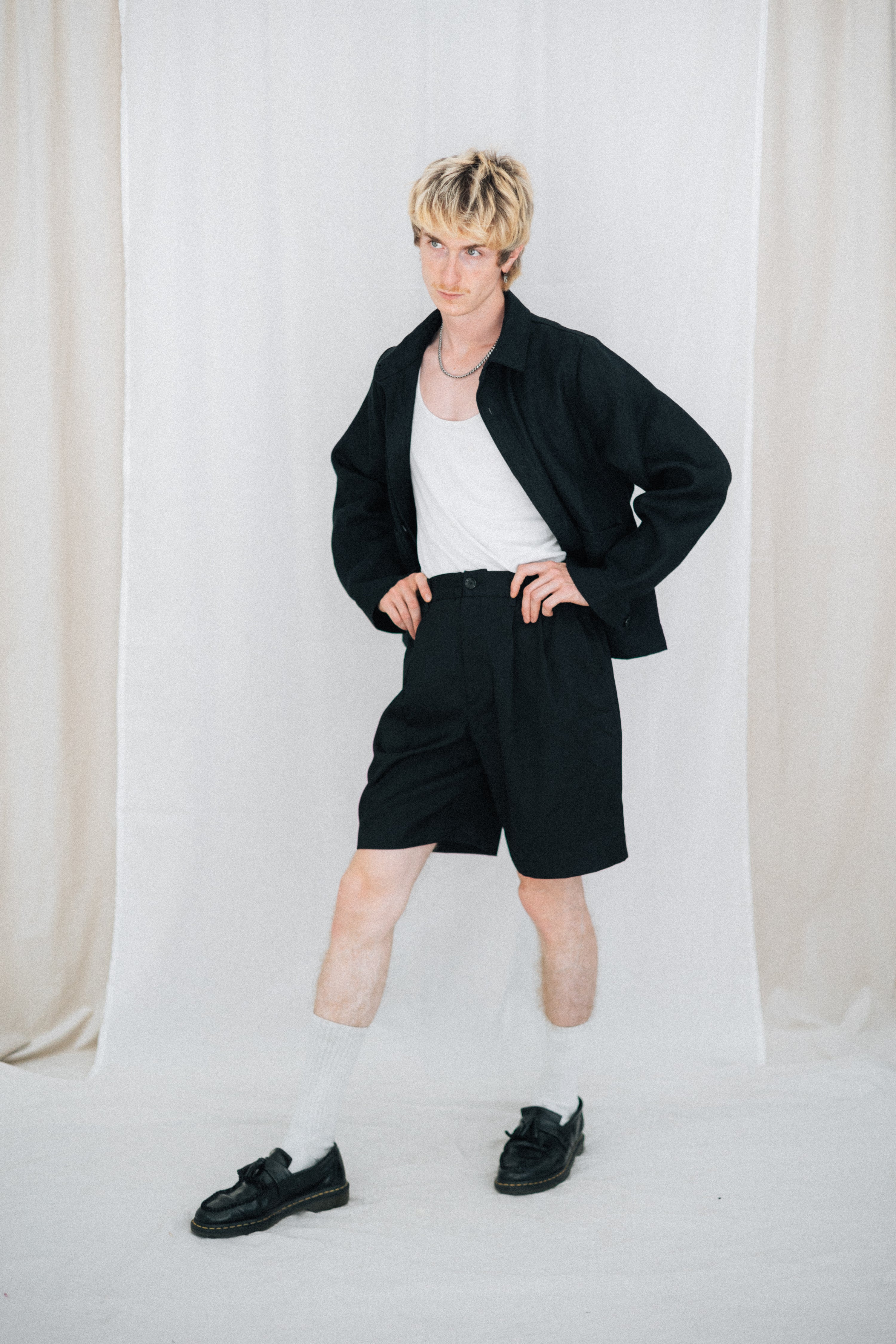 FAVORITE 04 | BLACK DENIM UTILITY JACKET