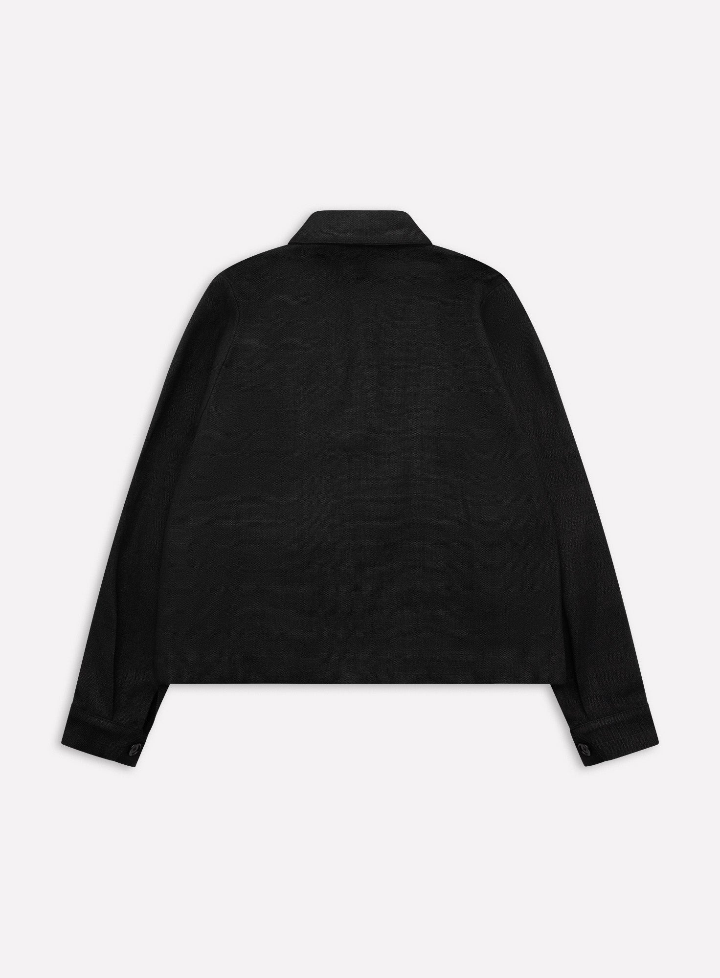 FAVORITE 04 | BLACK LINEN UTILITY JACKET