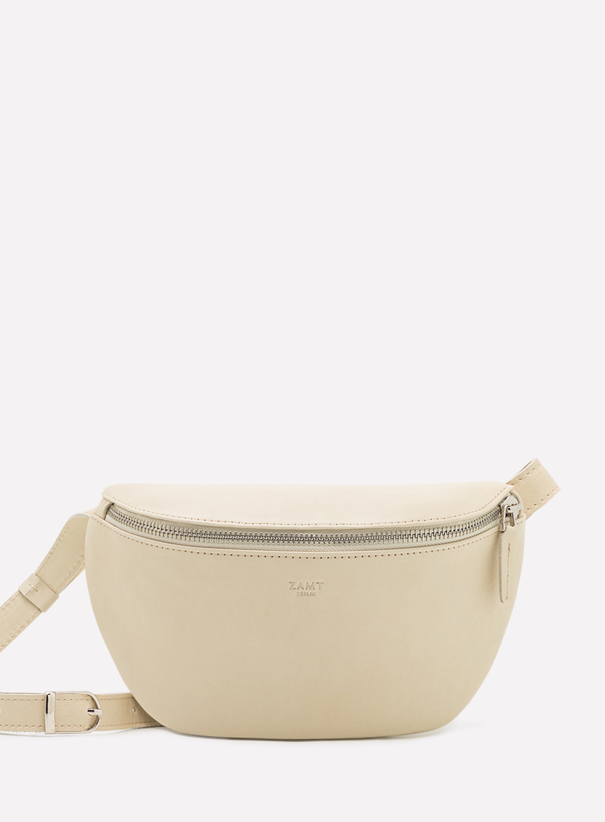 HIP BAG CAN OFF WHITE NAPPA