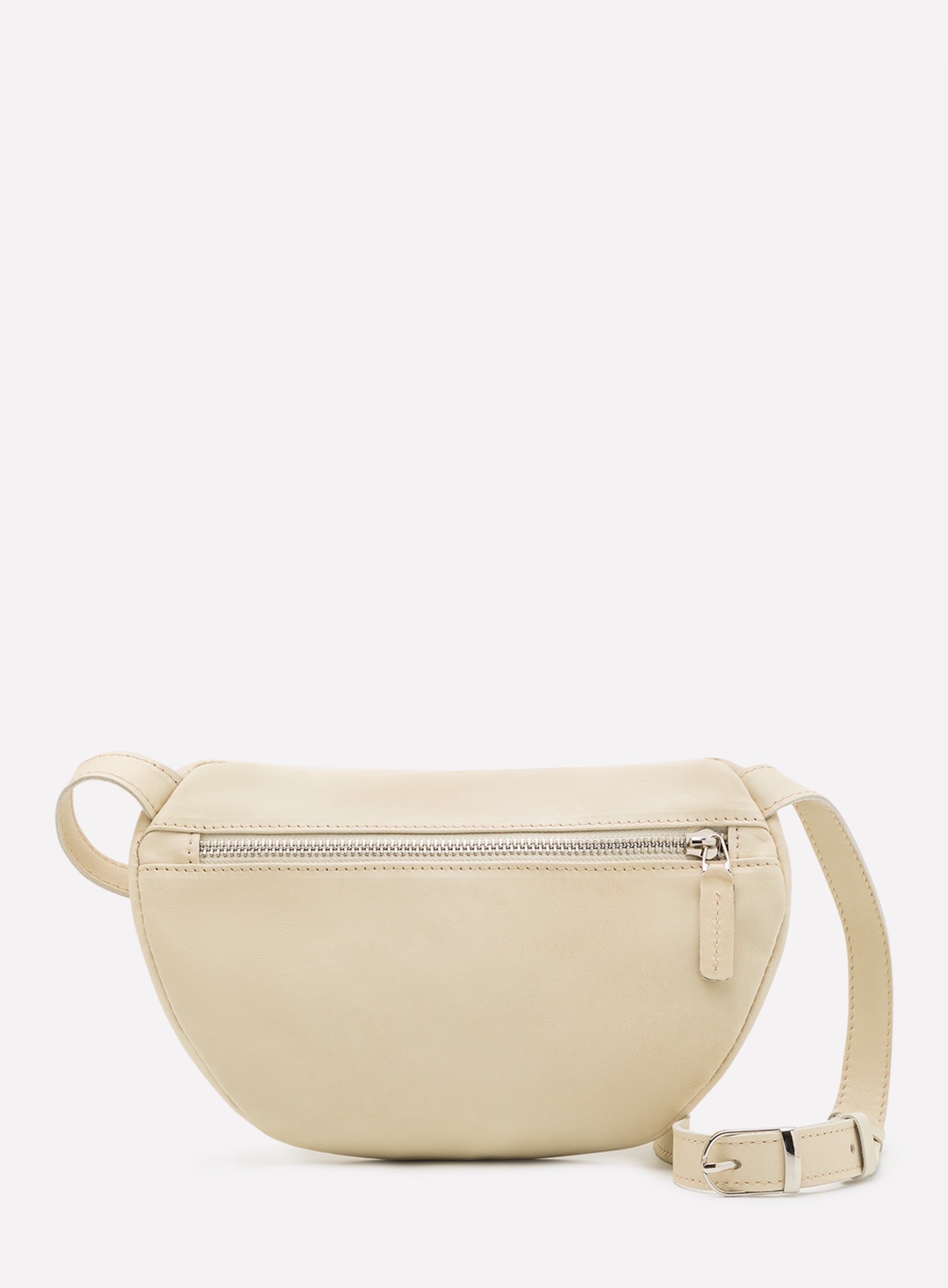 HIP BAG CAN OFF WHITE NAPPA