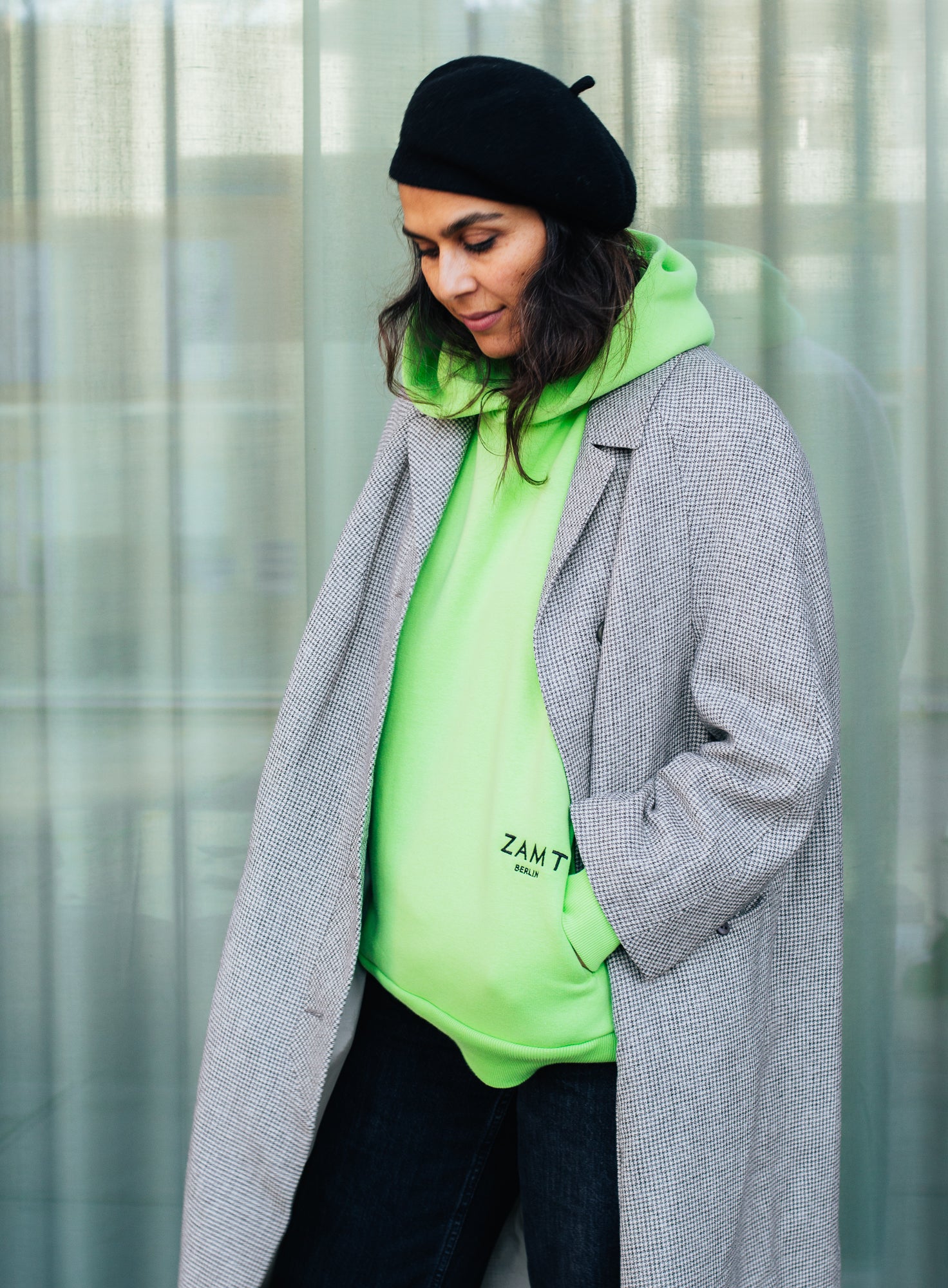 FAVORITE 02 | HOODIE LIME – ZAMT-BERLIN
