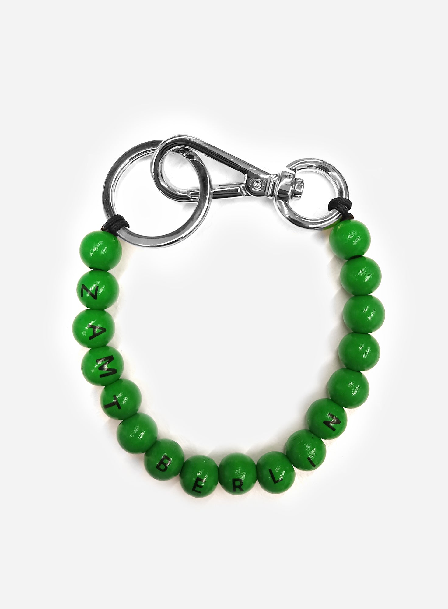 KEY CHAIN | WOODY SILVER S GREEN